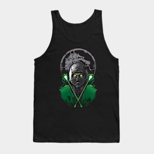 Green Warrior Tank Top